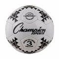 Perfectpitch Pro Star Soccer Ball, Black & White - Size 5 PE3353273